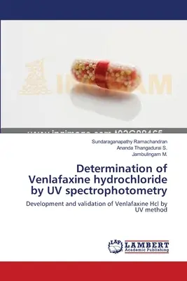 Stanovenie venlafaxín hydrochloridu pomocou UV spektrofotometrie - Determination of Venlafaxine hydrochloride by UV spectrophotometry
