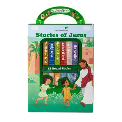Moja malá knižnica: Príbehy o Ježišovi (12 kníh) - My Little Library: Stories of Jesus (12 Board Books)