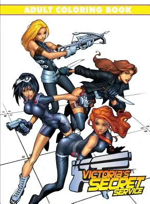 Victoria's Secret Service: Knižka na vyfarbovanie pre dospelých - Victoria's Secret Service: Adult Coloring Book