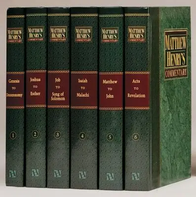 Matthew Henry's Commentary on the Whole Bible, Complete 6-Volume Set: Sada, kompletná a neskrátený - Matthew Henry's Commentary on the Whole Bible, Complete 6-Volume Set: Complete and Unabridged