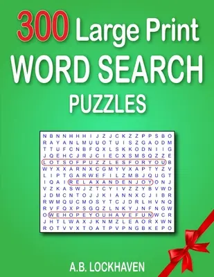 300 veľkých tlačených hádaniek na hľadanie slov - 300 Large Print Word Search Puzzles