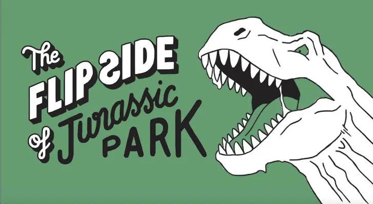 Odvrátená strana Jurského parku: Filmový flipbook - The Flip Side of Jurassic Park: A Movie Flipbook