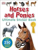 Kone a poníky - kniha samolepiek - Horses and Ponies Ultimate Sticker Book