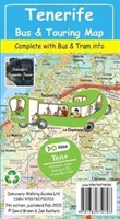 Autobusová a turistická mapa Tenerife - Tenerife Bus & Touring Map