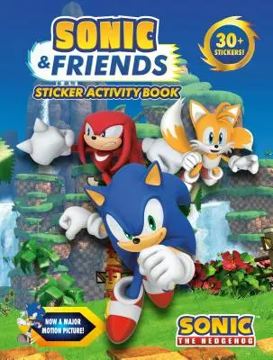 Sonic & Friends Samolepková kniha aktivít - Sonic & Friends Sticker Activity Book