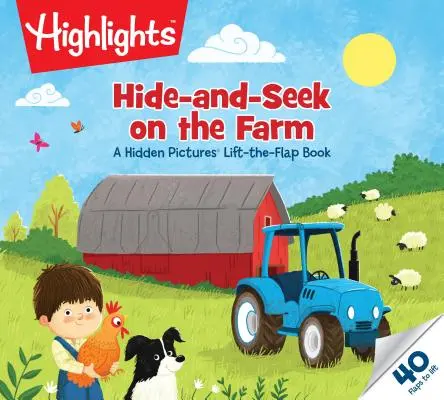 Schovávačka na farme: Skryté obrázky na farme: Kniha so zdvihnutou klapkou Skryté obrázky na farme: Kniha so zdvihnutou klapkou - Hide-And-Seek on the Farm: A Hidden Pictures Lift-The-Flap Book