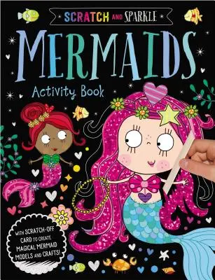Kniha aktivít o morských pannách - Mermaids Activity Book