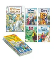 Škótska história - Hrdinovia a hrdinky balík 5 kníh: William Wallace; Robert Bruce; Mary Queen of Scots; Rob Roy; Bonnie Prince Charlie - Scottish History - Heroes and Heroines 5 book pack: William Wallace; Robert Bruce; Mary Queen of Scots; Rob Roy; Bonnie Prince Charlie