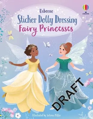 Samolepka Dolly Obliekanie Rozprávkové princezné - Sticker Dolly Dressing Fairy Princesses