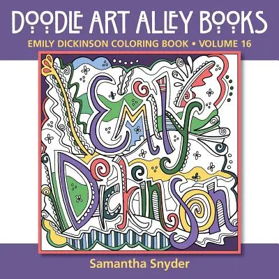 Emily Dickinsonová Omaľovánky - Emily Dickinson Coloring Book