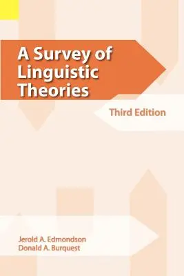 Prehľad lingvistických teórií, 3. vydanie - A Survey of Linguistic Theories, 3rd Edition