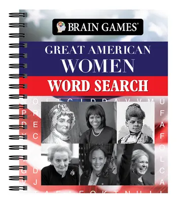 Hry na mozog - Veľké americké ženy Hľadanie slov - Brain Games - Great American Women Word Search