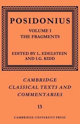 Posidonius: Vydanie: 1. diel, Fragmenty - Posidonius: Volume 1, the Fragments