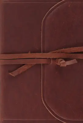 Kompaktná Biblia s veľkou tlačou - ESV - chlopňa s remienkom - Large Print Compact Bible-ESV-Strap Flap