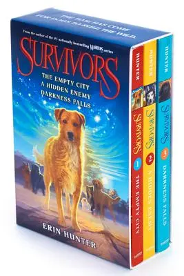 Box Set pre preživších: The Empty City/Skrytý nepriateľ/Darkness Falls - Survivors Box Set: The Empty City/A Hidden Enemy/Darkness Falls
