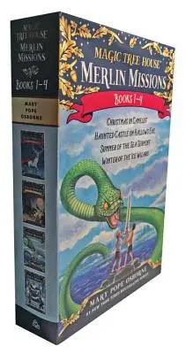 Magický domček na strome Merlinove misie Knihy 1-4 v boxe - Magic Tree House Merlin Missions Books 1-4 Boxed Set