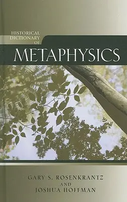 Historický slovník metafyziky - Historical Dictionary of Metaphysics