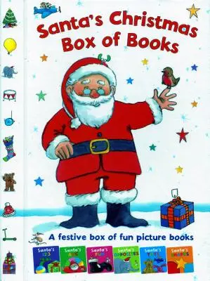 Santova vianočná škatuľa s knihami: Sviatočná krabica zábavných obrázkových kníh - Santa's Christmas Box of Books: A Festive Box of Fun Picture Books
