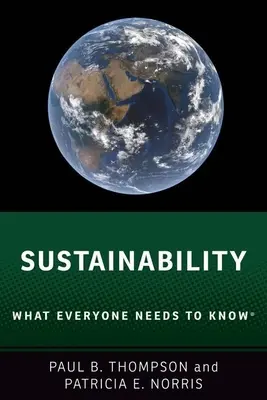 Udržateľnosť: Čo by mal každý vedieť(r) - Sustainability: What Everyone Needs to Know(r)