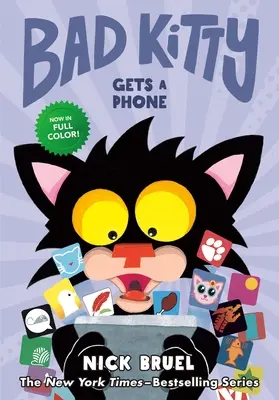 Zlá mačička dostane telefón (grafický román) - Bad Kitty Gets a Phone (Graphic Novel)