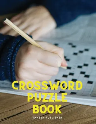 Kniha krížoviek a hádaniek - Crossword Puzzle Book