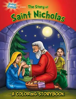 Príbeh svätého Mikuláša Omaľovánky - The Story of Saint Nicholas Coloring Book