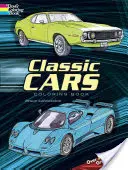Klasické automobily Omaľovánky - Classic Cars Coloring Book