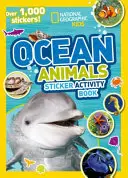 Kniha aktivít so samolepkami oceánskych živočíchov - viac ako 1 000 samolepiek! - Ocean Animals Sticker Activity Book - Over 1,000 Stickers!