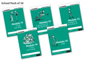 Čítajte, píšte a pod. Fresh Start: Moduly 11-15 - školské balenie po 50 ks - Read Write Inc. Fresh Start: Modules 11-15 - School Pack of 50