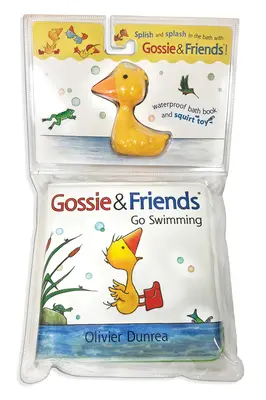 Gossie & Friends Go Swimming Bath Book with Toy [S hračkou] - Gossie & Friends Go Swimming Bath Book with Toy [With Toy]