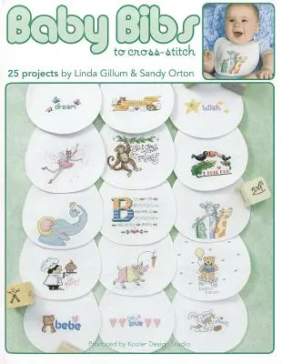 Detské podbradníky na vyšívanie krížikom - Baby Bibs to Cross-Stitch