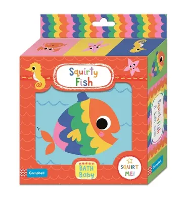 Kúpacia kniha Squirty Fish - Squirty Fish Bath Book