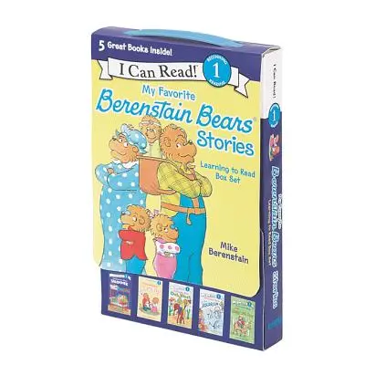 Moje obľúbené príbehy medvedíkov Berenstainovcov: Učíme sa čítať Box Set - My Favorite Berenstain Bears Stories: Learning to Read Box Set