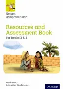 Nelson Porozumenie: 3. a 4. ročník/základná škola 4. a 5. ročník: zdroje a hodnotiaca kniha pre knihy 3 a 4 - Nelson Comprehension: Years 3 & 4/Primary 4 & 5: Resources and Assessment Book for Books 3 & 4