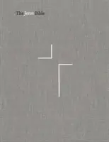Biblia Ježišova, vydanie NIV, plátno na doske, sivé plátno, pohodlná tlač - The Jesus Bible, NIV Edition, Cloth Over Board, Gray Linen, Comfort Print