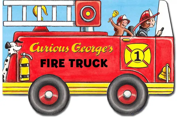 Hasičské auto zvedavého Georgea - Curious George's Fire Truck