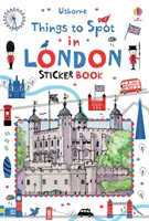 Veci, ktoré si môžete všimnúť v Londýne Kniha samolepiek - Things to spot in London Sticker Book