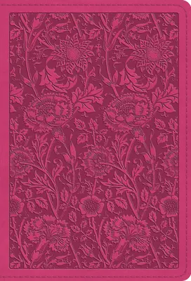 Kompaktná Biblia s veľkou tlačou-ESV-Kvetinový dizajn - Large Print Compact Bible-ESV-Floral Design