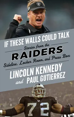 Keby tieto steny mohli hovoriť: Raiders: Príbehy z postrannej čiary, šatne a novinárskej lóže Raiders - If These Walls Could Talk: Raiders: Stories from the Raiders Sideline, Locker Room, and Press Box