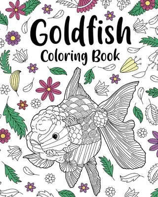 Omaľovánka zlatej rybky - Goldfish Coloring Book