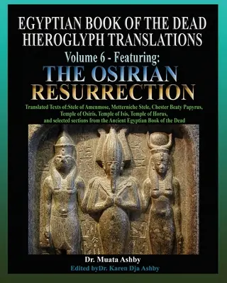Egyptská kniha mŕtvych Preklady hieroglyfov 6. zväzok s Osiriánskym vzkriesením - Egyptian Book of the Dead Hieroglyph Translations Volume 6 Featuring The Osirian Resurrection