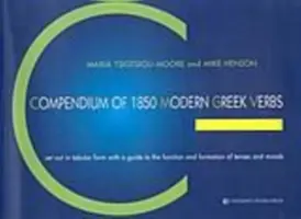 KOMPENDIUM MODERNÝCH GRÉCKYCH SLOVIES Z ROKU 1850 - COMPENDIUM OF 1850 MODERN GREEK VERBS