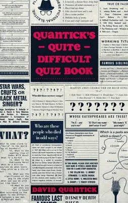 Quantickova pomerne ťažká kniha kvízov - Quantick's Quite Difficult Quiz Book