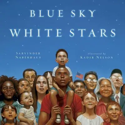 Modrá obloha Biele hviezdy - Blue Sky White Stars