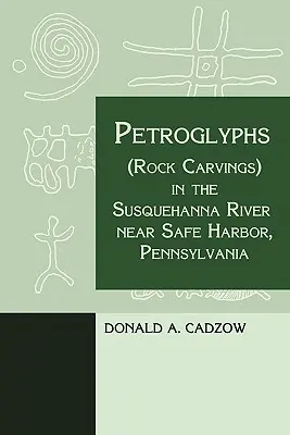 Petroglyfy (skalné kresby) na rieke Susquehanna pri Safe Harbor v Pensylvánii - Petroglyphs (Rock Carvings) in the Susquehanna River near Safe Harbor, Pennsylvania
