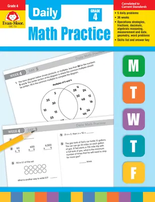 Denné cvičenia z matematiky, 4. ročník - Daily Math Practice, Grade 4