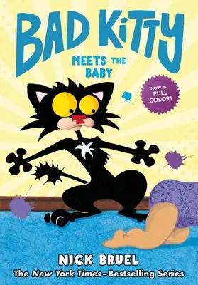 Zlá mačička stretáva dieťa (grafický román) - Bad Kitty Meets the Baby (Graphic Novel)