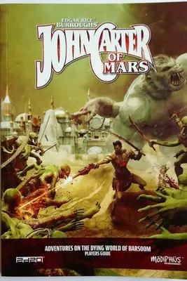 John Carter of Mars Príručka pre hráčov John Carter RPG Supp. - John Carter of Mars Players Guide John Carter RPG Supp.