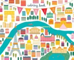Parížske maľovanky - Paris Coloring Book