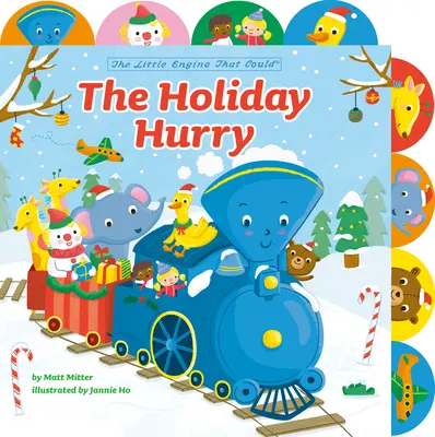 Prázdninový zhon: A Tabbed Board Book - The Holiday Hurry: A Tabbed Board Book